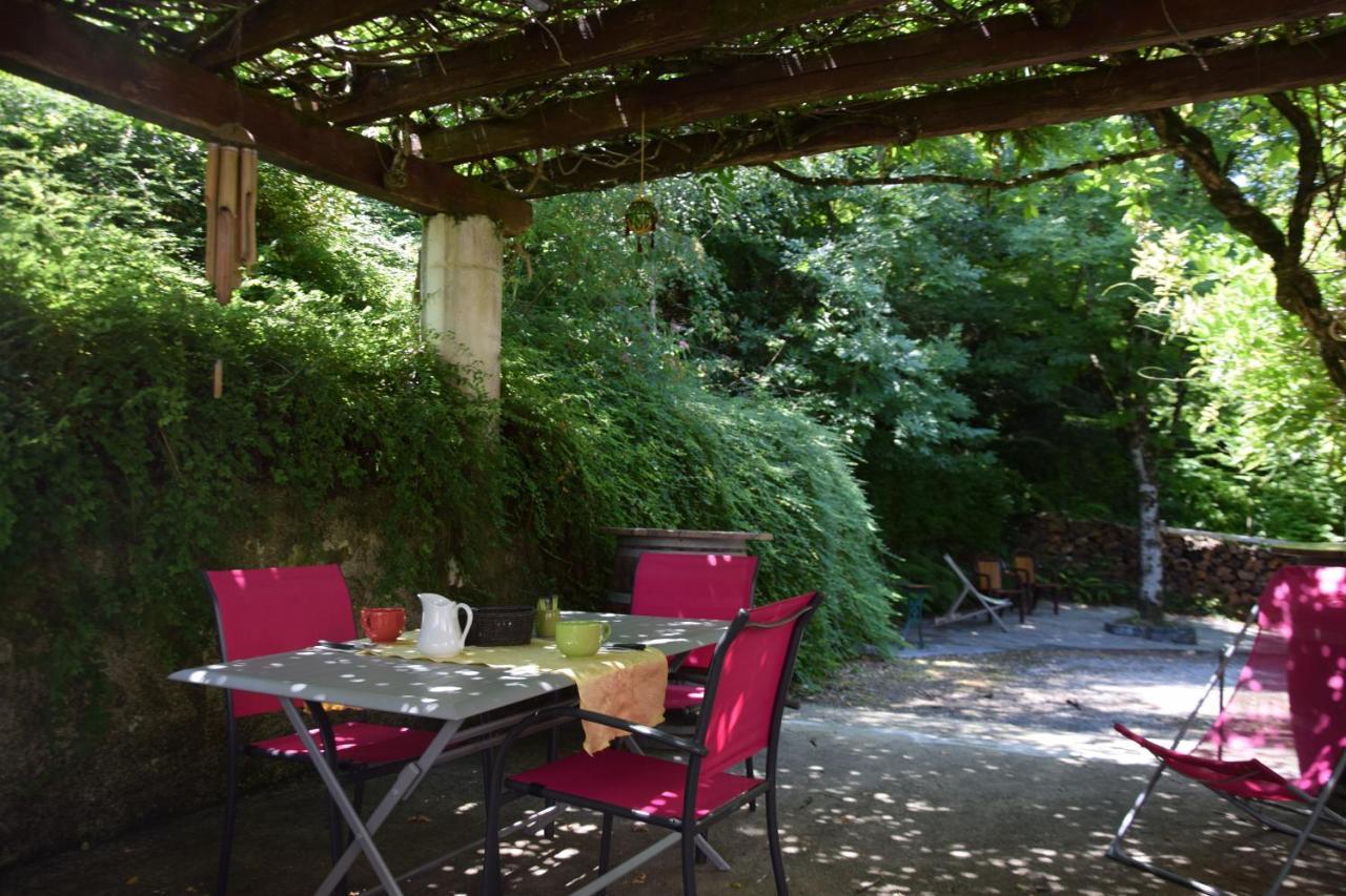 Chambres D'Hotes L'Oree Des Bois Lacrouzette Exterior foto