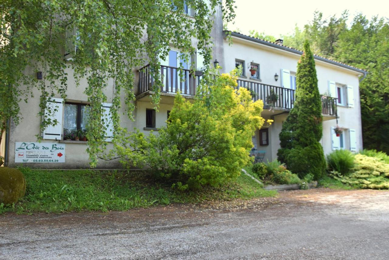 Chambres D'Hotes L'Oree Des Bois Lacrouzette Exterior foto